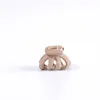 Pinza de Garra de Calabaza Mini Pequeña de 2.5 cm Pinza de Agarre Pequeña Pinza de Tiburón Mate Pinza de Pulpo Pinza de Pelo de Princesa Versátil Pasador de Pelo