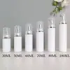 Botella de Espuma Blanca 30ml 50ml 60ml 100ml Botella Espumadora de Mousse Botella de Burbujas para Limpiador Facial Botella Dispensadora de Mousse