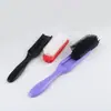 Peine de Estilismo Esponjoso para Hombre Artefacto Peine para Cabeza de Aceite Peine de Costilla Grande Hacia Atrás Peine para Peinar el Cabello con Secadora Peine de Nueve Filas y Cinco Filas