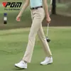 Pantalones de Golf Pgm para Mujer Otoño e Invierno Multicolores Corte Delgado Largos Suaves Elásticos Casuales Versátiles Venta Directa de Fábrica