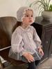 Ropa para Niños Jenny Ropa para Bebés Niñas Mameluco Elegante con Cuello de Encaje Fiesta de un Año Vestido de Princesa de Malla para Gatear