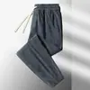 Pantalones nuevos de pana para hombre, primavera y otoño, gruesos, pesados, con caída, joggers holgados, talla grande, pantalones casuales de corte ajustado