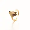 Anillo de Plata de Ley 925 Chapado en Oro de 18 Quilates Japón y Corea del Sur Vive con Artículos Más Vendidos Anillo Individual de Moda para Hombres y Mujeres Industria Pesada Ajustable