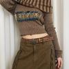 Cinturón Estilo Western Retro Americano Hebilla de Estrella Y2K Personalizado Versátil Para Hombres y Mujeres Punk Británico Comercio Electrónico Transfronterizo