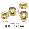 Anillo Metal Hebilla Fija para Cuerda Campana Colgante Aleación Accesorios para Ropa Hebilla Decorativa para Cable Doble Agujero Joyería para Ropa Colgante Hebilla para Cuerda de Gorra