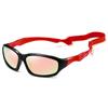 Gafas de Sol Polarizadas para Niños Ligeras de Moda Gafas de Sol de Silicona Cuerda para Niños Gafas de Sol Apartadas para Hombres y Mujeres