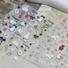 Pegatinas Estéreo en Relieve para Uñas Ins Corazón Perro Lindo Gato Lindo Patrón DIY Estilo Japonés Dibujos Animados 3D En Stock