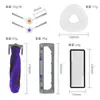 Adecuado para Accesorios del Robot Aspirador Cloud Whale 001 Cepillo Rodillo Puro Cepillo Lateral Filtro Trapo Mopa Haipa