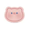 Protector de Muñeca Antideslizante de Goma con Forma Especial de Cabeza de Cerdo Linda Almohadilla para Teclado de Computadora Alfombrilla de Ratón de Dibujos Animados Tela Almohadilla de Escritorio de Oficina Jiaji