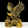 Ornamento Águia Grande Visão Estilo Chinês Águia Atrai-Riqueza Mesa de Escritório Presente de Inauguração Decoração da Mesa do Chefe Mesa de Recepção