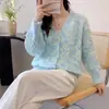 Cárdigan de Punto Informal de Moda Transfronterizo Abrigo Suéter para Mujer Otoño 2025 Nuevo Estilo Coreano Holgado y Elegante