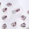 Manicure Nova Pilha Diamante Borboleta Retangular Octogonal Coração Torto Mini Pilha Diamante Acessórios de Decoração para Unhas