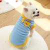 Roupas para Cães e Gatos de Estimação, Outono e Inverno Fleece Polar Contrastante Dopamina Camiseta Base para Gatos, Pode Ser Usada ao Ar Livre, Suprimentos para Tração de Cães