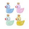 Coroa luminosa Big Yellow Duck Duck boneca Musgo tanque de peixes decoração de paisagem acessórios micro paisagem pequenos ornamentos
