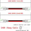 Cabo de Extensão Sae 18Awg Chicote de Substituição de Desconexão Rápida Fio Sae para Sae Adequado para Células Solares