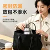 Taza de agua aislada con forma de calabaza transfronteriza, a prueba de fugas con correa tejida para colgar, compacta y portátil, taza aislada con gradiente recubierta de titanio