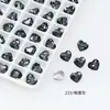 Cristal Dongzhou Geométrico Coração Gordo 6*5,3 Corações para Nail Art Strass Feito à Mão Coração de Diamante Artificial 4815 Decorações DIY para Nail Art