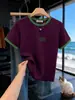 Estilo Popular de Verano: Camiseta de Manga Corta para Mujer con Hombros Normales, Cuello Redondo, Algodón Puro, Bloques de Color, Diseño Único, Top Moderno y de Moda