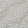 Tela de Poliéster Estampada con Cuadros de Diamantes de Cerezas Pequeñas Tela Acolchada Bolsa Acolchada para Cosméticos de Gran Capacidad Tela Decorativa para Equipaje