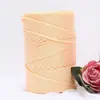Fio de Seda Gelada, Fio de Cânhamo de Gelo Leve de Tubo Grosso, Fio Oco, Fio de Cânhamo de Gelo para Tricô à Mão, Chapéus de Crochê, Ganchos de Almofada, Fio para Bolsa Fabricante