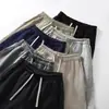 Shorts Esportivos de Cor Sólida para Homens, Comércio Transfronteiriço, Tamanho Grande de Verão, Corte Reto Solto, Casual Versátil, Shorts para Corrida e Basquete