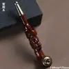 Pau-Rosa Madeira Sombria Tubo Masculino Antigo Elemento Filtrante do Tubo Porta-Cigarros Circulante Lavável Espesso e Fino Portátil