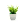 Simulação de planta em vaso simulação suculenta nova planta em vaso quadrado pequena simulação de Aloe Vera bergamota espada grama bonsai fornecimento transfronteiriço
