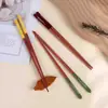 Palillos de Madera Estilo Nuevo, Madera de Haya, Palillos Domésticos de Madera Maciza Estilo Japonés de Cinco Colores, Un Palillo por Persona, Palillos de Regalo Estilo Simple