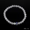 Moda europea y americana simple pulsera de ágata de cristal lujo ligero alto sentido pulsera tejida a mano con cuentas joyería mujeres al por mayor