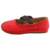 Zapatos Individuales Bajos de Punta Redonda Retro con Tira Cruzada para Mujer 2026 Nuevo Estilo de Otoño con Faldas Suela Plana Zapatos de Ballet Mary Jane