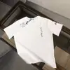Camiseta Masculina de Manga Curta com Estampa de Insígnia Novo Estilo Transfronteiriça, Peça Única Dropshipping Algodão