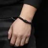 Pulseiras Elásticas de Doze Constelações Mais Vendidas Transfronteiriças para Homens e Mulheres, Pulseiras de Contas Coloridas Misturadas de Pedra Olho de Tigre Ágata Atacado