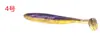 Atacado duas cores T-tail cor lagosta Isca Luya inseto macio Isca macia Luya T-tail isca de simulação bico levantado isca para perca peixe mandarim