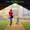 Luz Solar de Jardim Externa Amazon Casa Sensor de Corpo Humano Luz de Rua Iluminação de Quintal Rural Luz de Parede Led