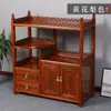 Gabinete de té gabinete de agua para té gabinete de almacenamiento de madera maciza estante para sala de estar gabinete lateral de sofá aparador pequeño gabinete de vino gabinete lateral de mesa de té