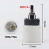 Conjunto Completo de Acessórios para Luz de Trabalho LED para Máquinas-Ferramenta, Tubos Flexíveis de Metal, Núcleos de Lâmpada para Torno, Transformadores, Bases Magnéticas e Componentes