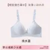 Sutiã de Renda Sexy com Manga para Seios Pequenos Reunião Push-up Faz Parecer Maior Costas Bonitas Espessadas Sem Fio Sutiã de Bojo Cogumelo