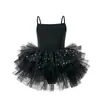 2026 Nuevo Estilo Tirantes Mono Vestido de Princesa Ballet Ropa de Práctica de Danza para Niños Ropa de Performance Falda de Gasa Ropa de Danza China