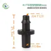 4/7 Accesorios para Conector Capilar Juego Completo 47 Conector en T de Doble Barbilla de una Sola Barbilla Tallo de Enchufe Tapa Tapón de Goteo Conexión de Rosca de 4 Puntos