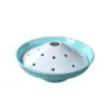 Tienda de olla caliente de melamina plato de panceta peluda vajilla de sashimi con hielo seco cuenco redondo creativo comercial filete de pescado pato intestino de ganso cuenco de carne de res