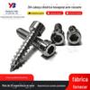 Parafusos sextavados auto-roscantes de cabeça cilíndrica sextavados auto-roscantes de cabeça cilíndrica sextavados M2-M8 cabeça careca