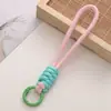 Lanyard Sencillo de Muñeca de Poliéster Portatarjeta de Estudiante Lanyard de Moda con Colgante Lanyard Llavero Lanyard para Memoria USB en Stock