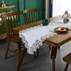 Mantel Cuadrado Impermeable y a Prueba de Aceite Sin Lavar Mantel de Encaje para Hotel Restaurante Tela Anti-Caídas y a Prueba de Polvo para Sala de Estar Dormitorio Cocina del Hogar