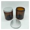 Copo de Vela Aromaterapia Vazio Copo de Vidro para Vela Cor de Chá Recipiente de Vela de Aromaterapia Cilindro Pequena Capacidade Ecológico