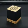 Altavoz Bluetooth de Bambú y Madera DIY Regalo Creativo de Madera para Escritorio Mini Altavoz Portátil para Exteriores Subwoofer