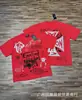 Camiseta de Verano Unisex de Cuello Redondo y Manga Corta, Holgada y Casual, Estilo High Street, con Estampado de Letras de Pedrería Retro