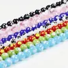 Nuevas lindas cuentas de garra de gato cuentas de vidrio cuentas para pulsera collar de joyería DIY accesorios con cuentas material lote a granel