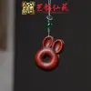 Pingente de Corrente para Celular Sapo de Madeira Arco-Íris Yiming Xianyuan Sandália Criativa de Sândalo Animal Desenho Animado Sapo Ornamento