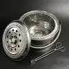 Brasero de Carbón Nuevo Engrosado Hoguera Portátil Pequeño Recipiente de Carbón Recipiente para Barbacoa Estufa de Calefacción Hogar Exterior