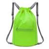 Fabricantes de Bolsas de Gimnasio Venta al por Mayor Exterior Casual Impermeable Mochila Diaria para Estudiantes Mochila Casual Personalizada con Cordón